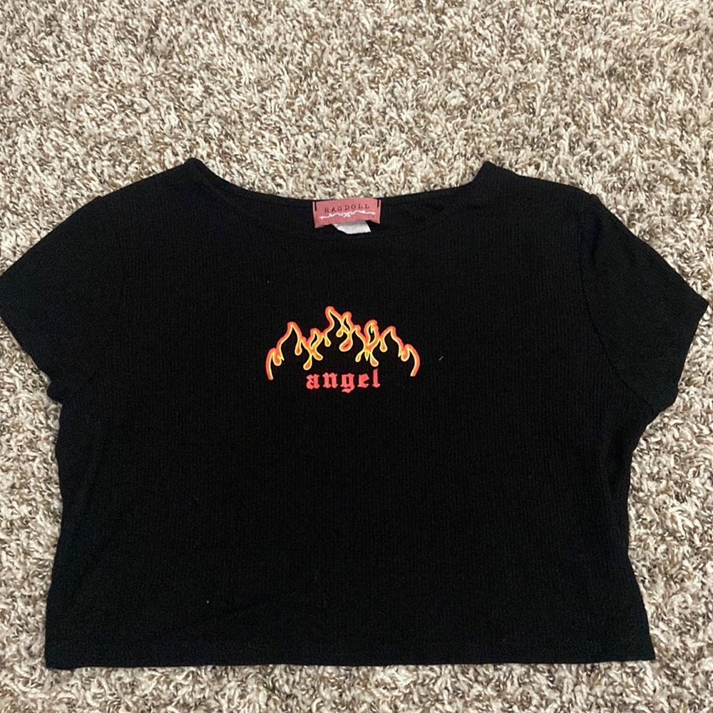 Angel baby tee